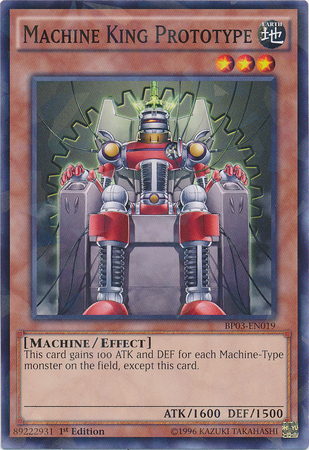 Machine King Prototype [BP03-EN019] Shatterfoil Rare | L.A. Mood Comics and Games