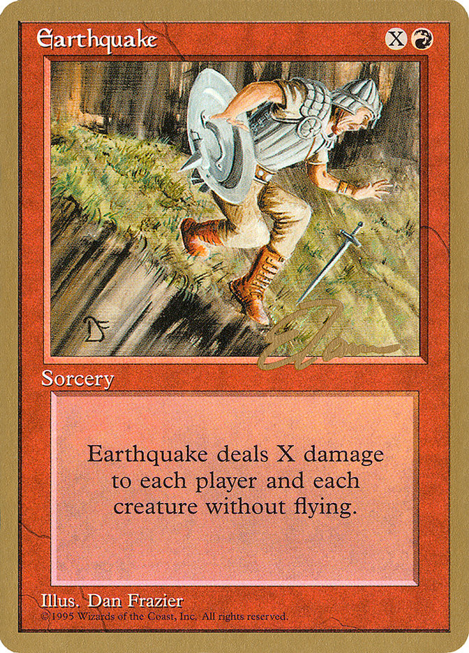 Earthquake (Eric Tam) [Pro Tour Collector Set] | L.A. Mood Comics and Games