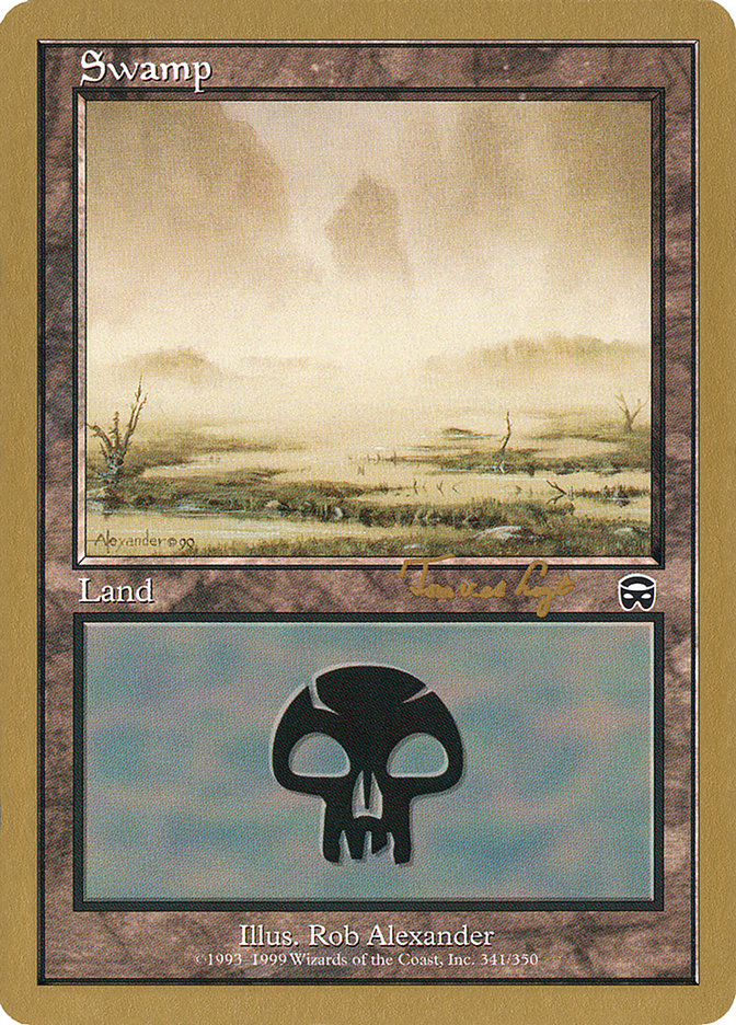 Swamp (tvdl341) (Tom van de Logt) [World Championship Decks 2001] | L.A. Mood Comics and Games