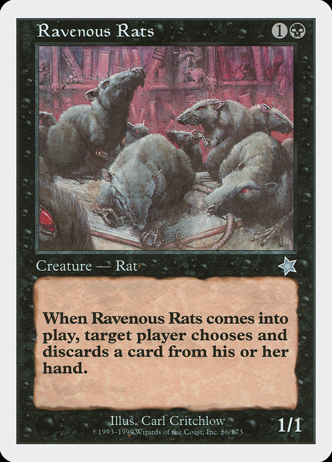 Ravenous Rats [Starter 1999] | L.A. Mood Comics and Games