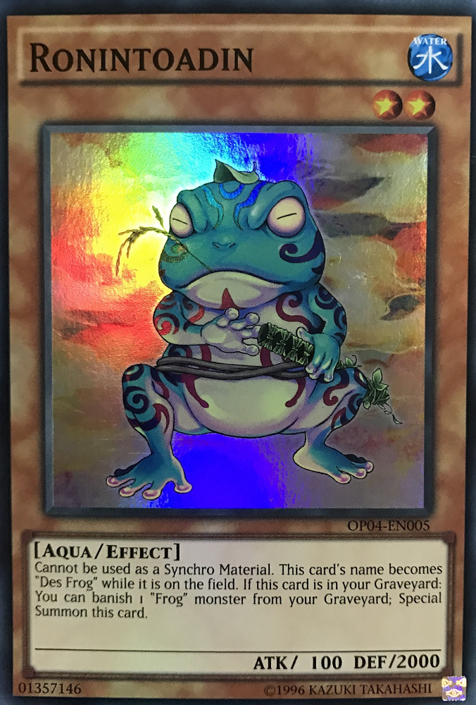 Ronintoadin [OP04-EN005] Super Rare | L.A. Mood Comics and Games