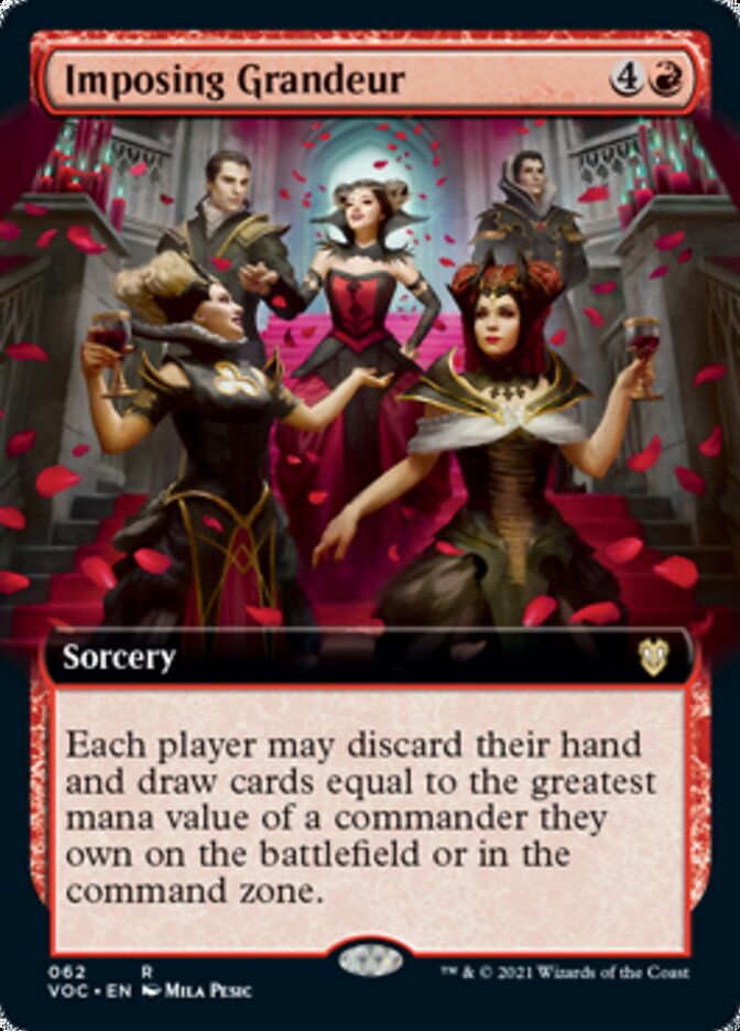 Imposing Grandeur (Extended Art) [Innistrad: Crimson Vow Commander] | L.A. Mood Comics and Games