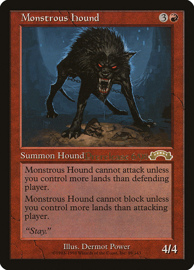 Monstrous Hound [Exodus Promos] | L.A. Mood Comics and Games