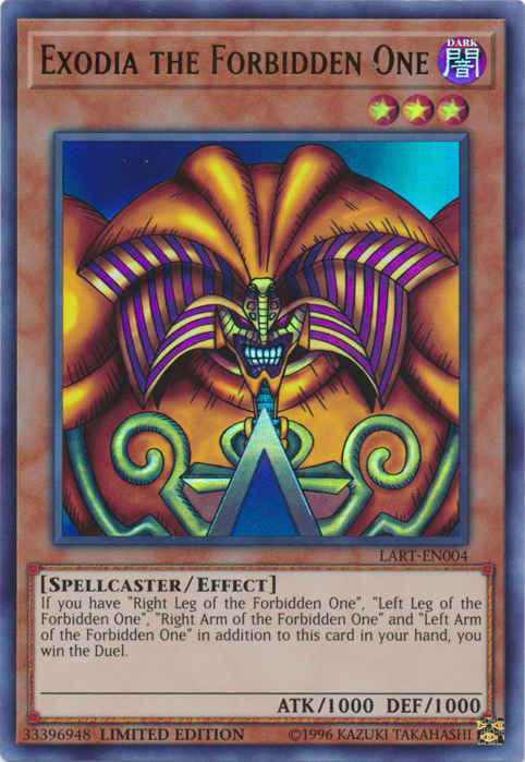 Exodia the Forbidden One [LART-EN004] Ultra Rare | L.A. Mood Comics and Games