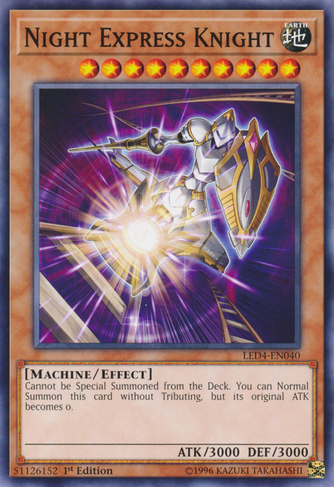 Night Express Knight [LED4-EN040] Common | L.A. Mood Comics and Games