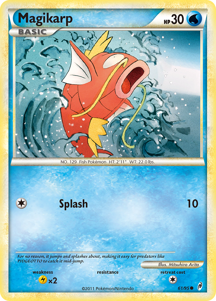 Magikarp (61/95) [HeartGold & SoulSilver: Call of Legends] | L.A. Mood Comics and Games