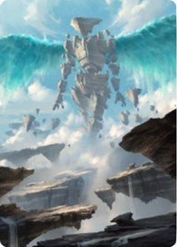 Celestial Colonnade Art Card [Zendikar Rising Art Series] | L.A. Mood Comics and Games