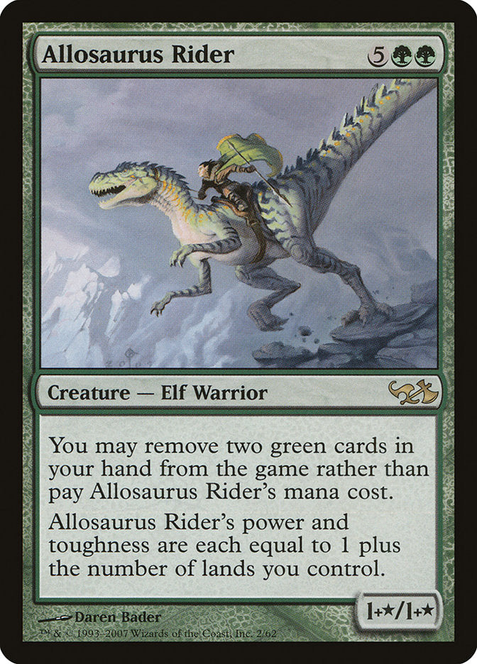 Allosaurus Rider [Duel Decks: Elves vs. Goblins] | L.A. Mood Comics and Games