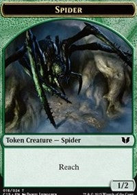 Spider // Wolf Double-Sided Token [Commander 2015 Tokens] | L.A. Mood Comics and Games