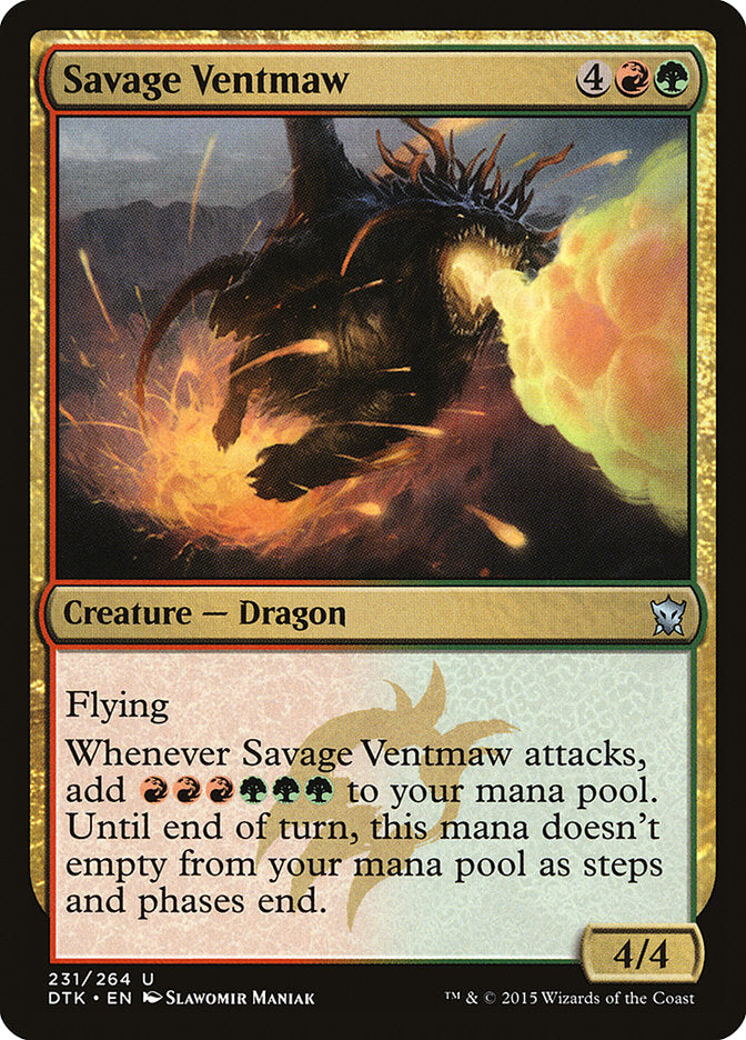 Savage Ventmaw [Dragons of Tarkir] | L.A. Mood Comics and Games