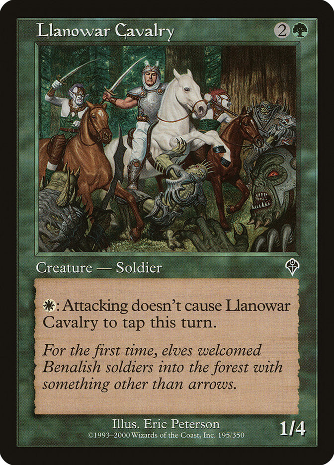 Llanowar Cavalry [Invasion] | L.A. Mood Comics and Games