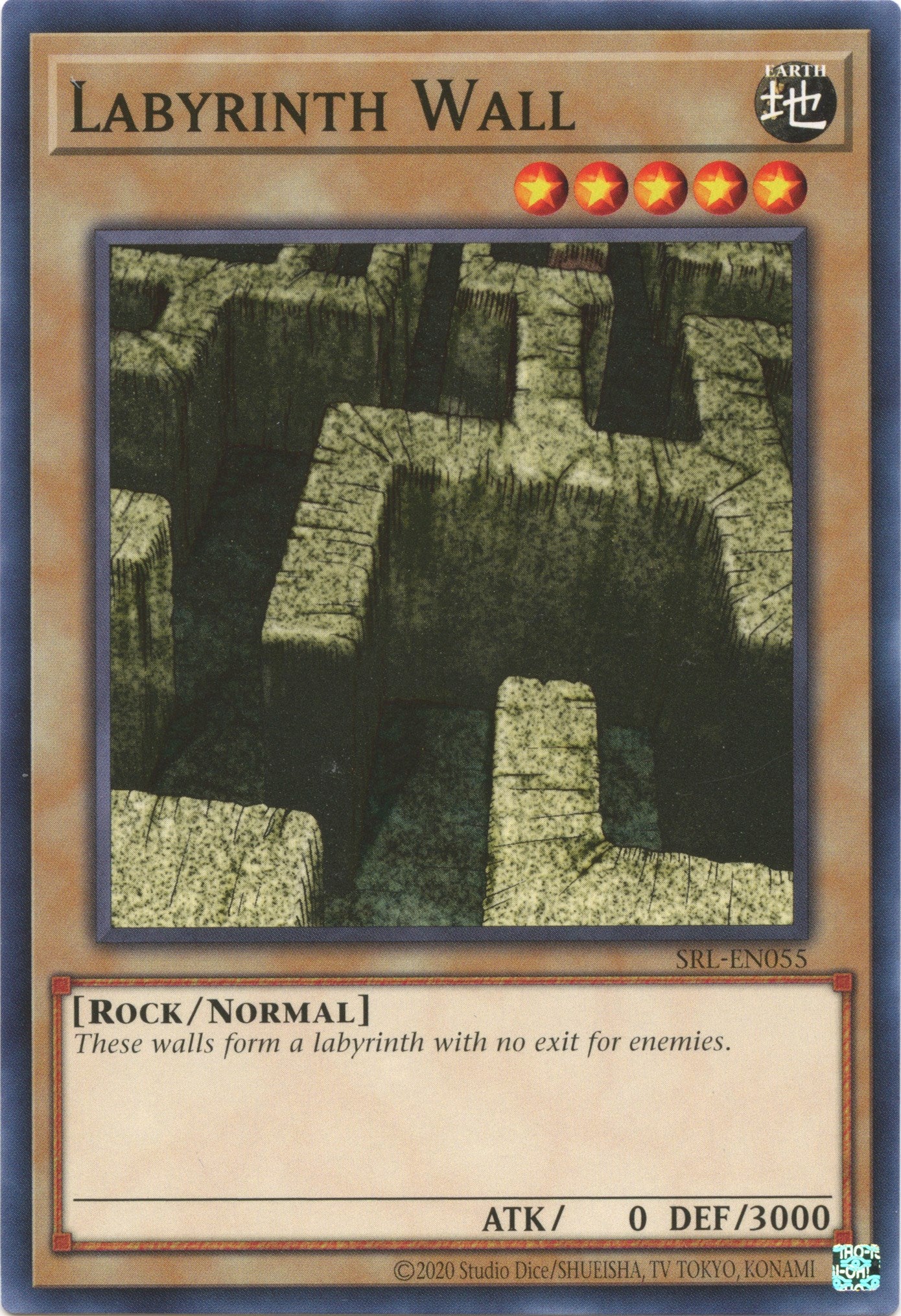 Labyrinth Wall (25th Anniversary) [SRL-EN055] Common | L.A. Mood Comics and Games