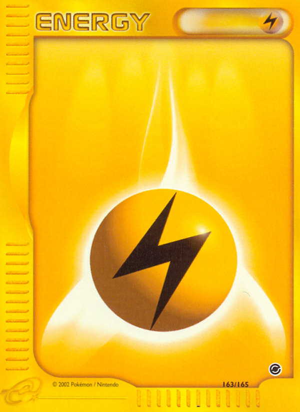Lightning Energy (163/165) [Expedition: Base Set] | L.A. Mood Comics and Games
