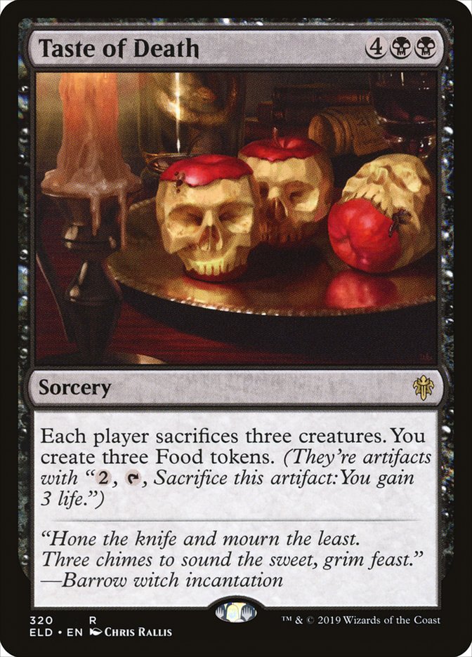 Taste of Death [Throne of Eldraine] | L.A. Mood Comics and Games