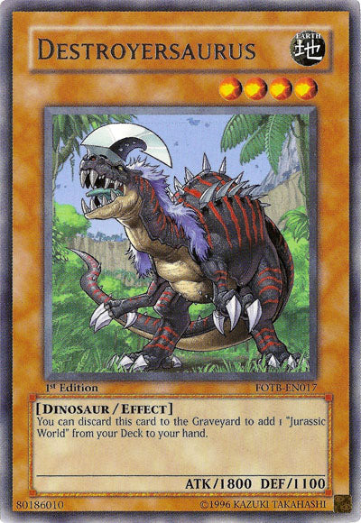 Destroyersaurus [FOTB-EN017] Rare | L.A. Mood Comics and Games