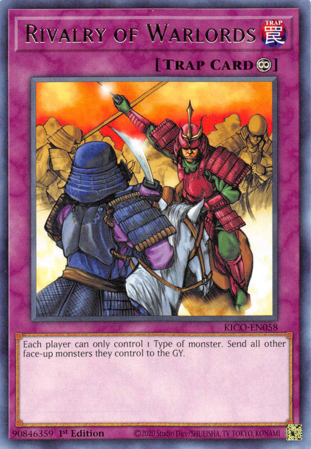 Rivalry of Warlords [KICO-EN058] Rare | L.A. Mood Comics and Games