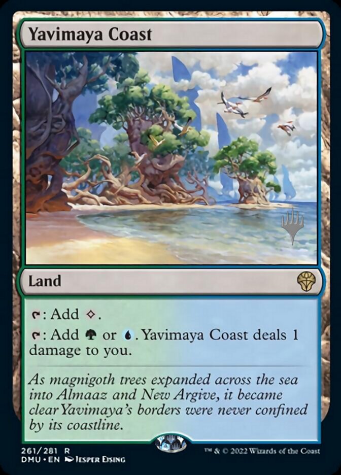 Yavimaya Coast (Promo Pack) [Dominaria United Promos] | L.A. Mood Comics and Games