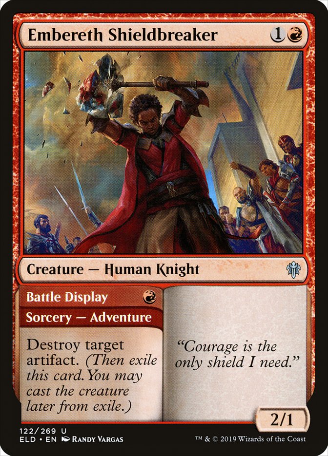 Embereth Shieldbreaker // Battle Display [Throne of Eldraine] | L.A. Mood Comics and Games
