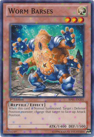 Worm Barses [BP01-EN201] Starfoil Rare | L.A. Mood Comics and Games