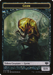 Germ // Zombie (016/036) Double-Sided Token [Commander 2014 Tokens] | L.A. Mood Comics and Games