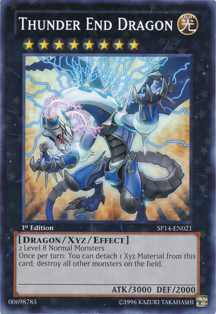 Thunder End Dragon [SP14-EN021] Starfoil Rare | L.A. Mood Comics and Games