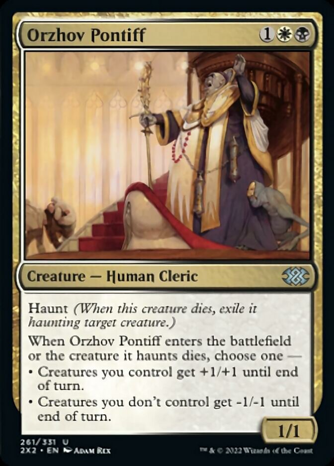 Orzhov Pontiff [Double Masters 2022] | L.A. Mood Comics and Games