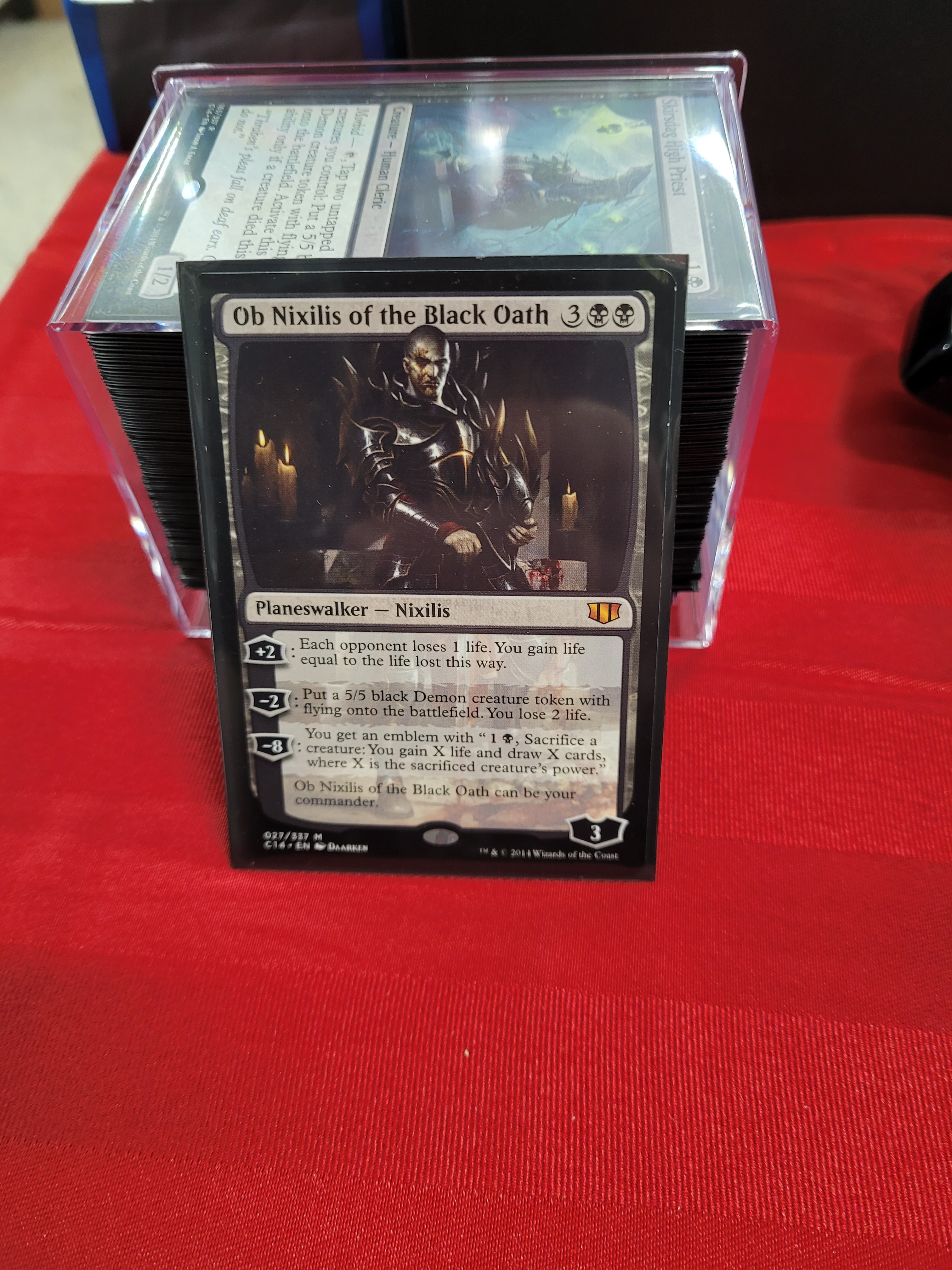 MTG COMMANDER 2014 SWORN TO DARKNESS COMPLETE OPEN SLEEVED | L.A. Mood Comics and Games