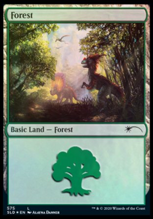 Forest (Dinosaurs) (575) [Secret Lair Drop Promos] | L.A. Mood Comics and Games