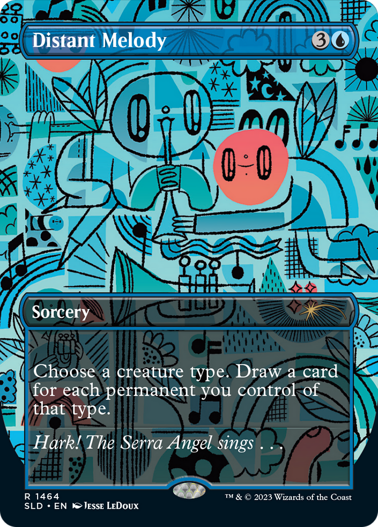Distant Melody (Rainbow Foil) [Secret Lair Drop Series] | L.A. Mood Comics and Games