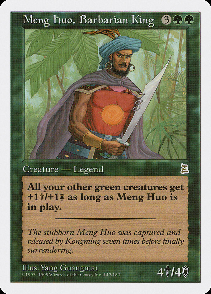 Meng Huo, Barbarian King [Portal Three Kingdoms] | L.A. Mood Comics and Games