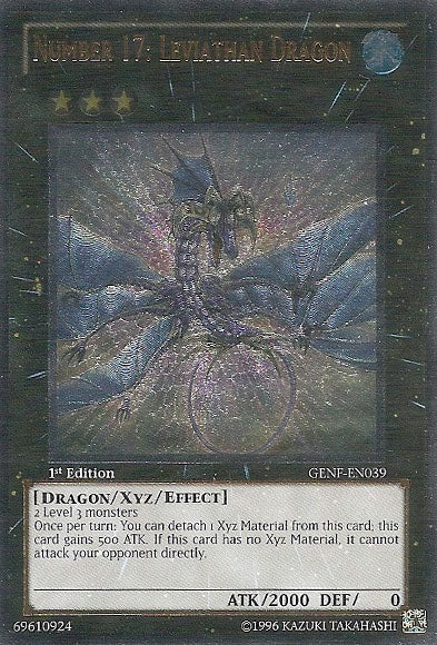 Number 17: Leviathan Dragon [GENF-EN039] Ultimate Rare | L.A. Mood Comics and Games