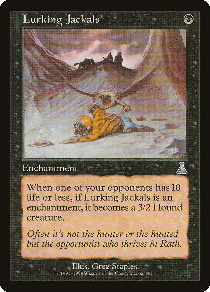 Lurking Jackals [Urza's Destiny] | L.A. Mood Comics and Games