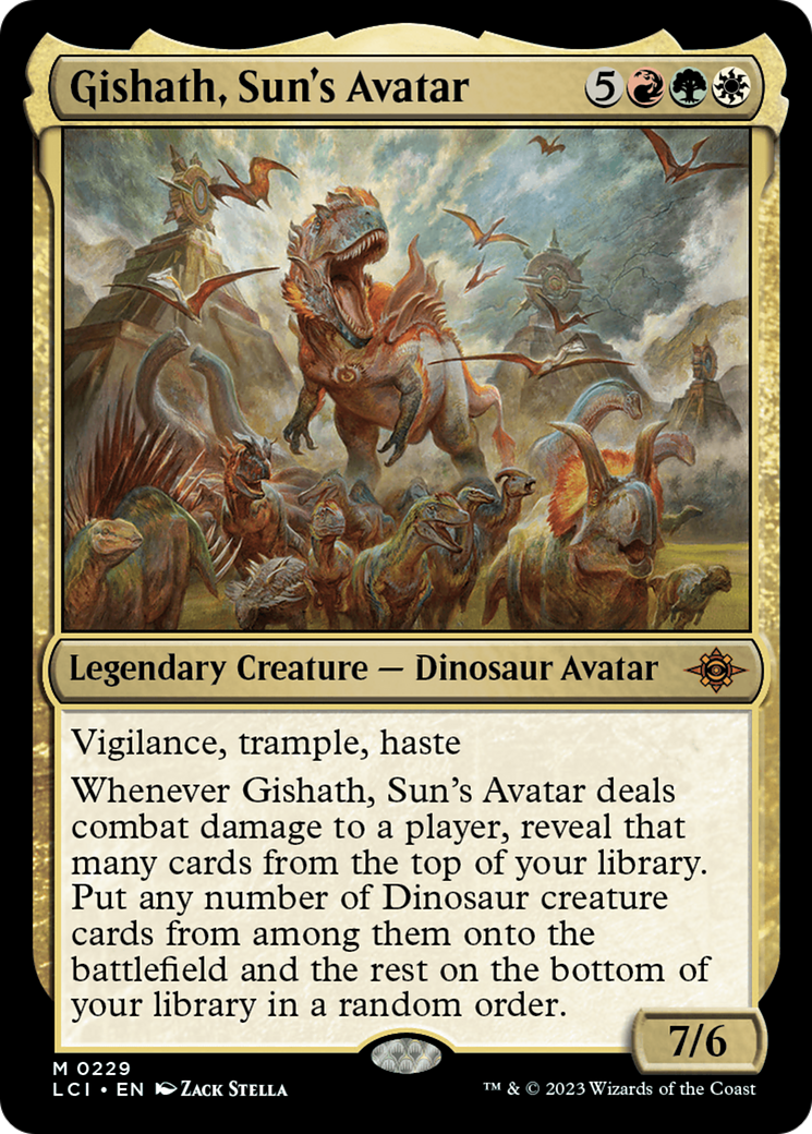 Gishath, Sun's Avatar [The Lost Caverns of Ixalan] | L.A. Mood Comics and Games