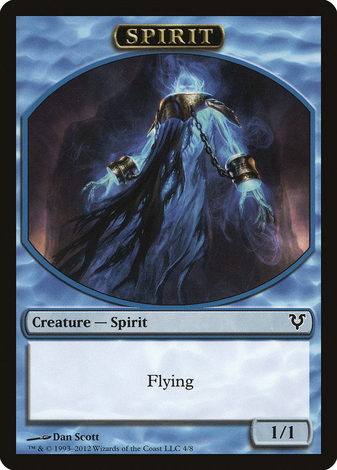 Spirit Token (4/8) [Avacyn Restored Tokens] | L.A. Mood Comics and Games