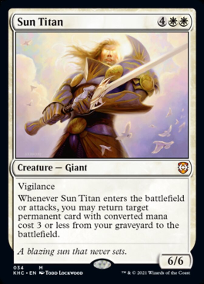 Sun Titan [Kaldheim Commander] | L.A. Mood Comics and Games