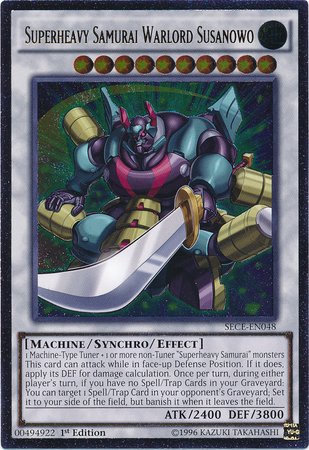 Superheavy Samurai Warlord Susanowo [SECE-EN048] Ultimate Rare | L.A. Mood Comics and Games