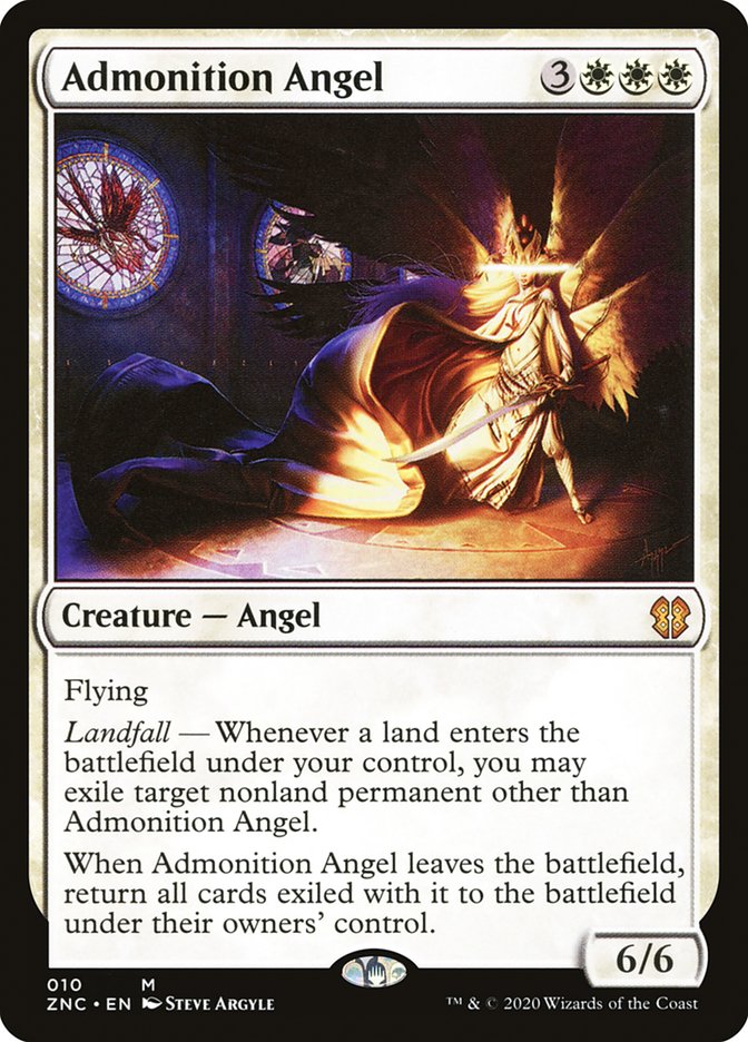 Admonition Angel [Zendikar Rising Commander] | L.A. Mood Comics and Games