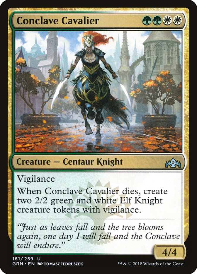 Conclave Cavalier [Guilds of Ravnica] | L.A. Mood Comics and Games