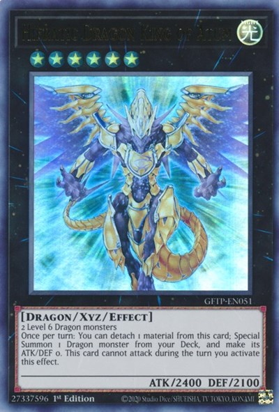 Hieratic Dragon King of Atum [GFTP-EN051] Ultra Rare | L.A. Mood Comics and Games