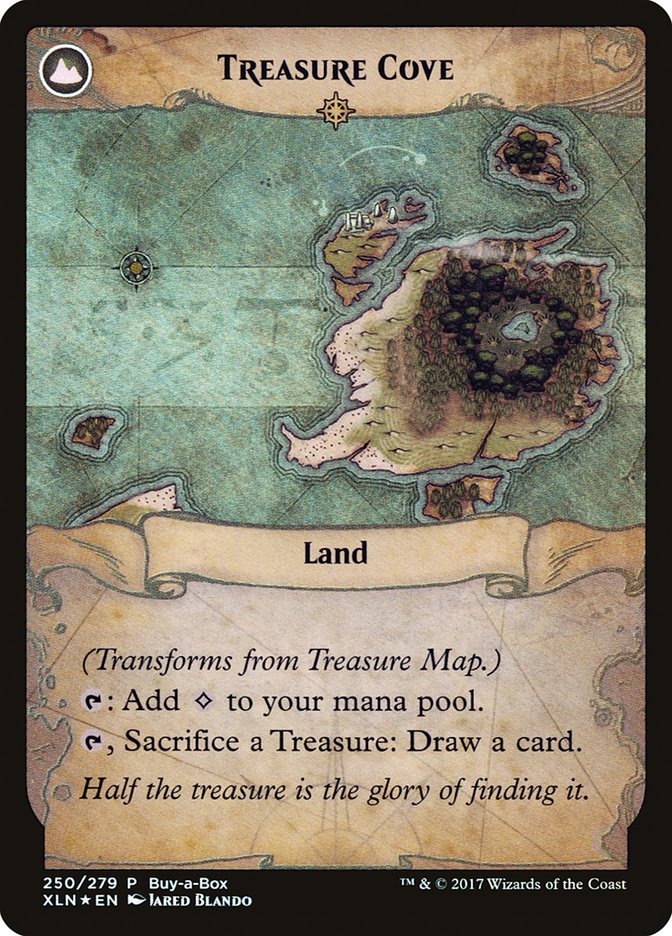 Treasure Map // Treasure Cove (Buy-A-Box) [Ixalan Treasure Chest] | L.A. Mood Comics and Games