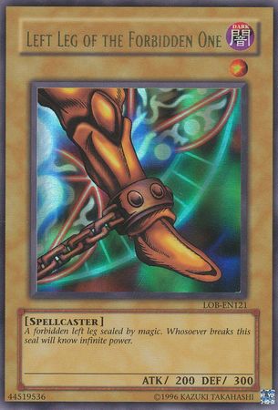 Left Leg of the Forbidden One [LOB-EN121] Ultra Rare | L.A. Mood Comics and Games