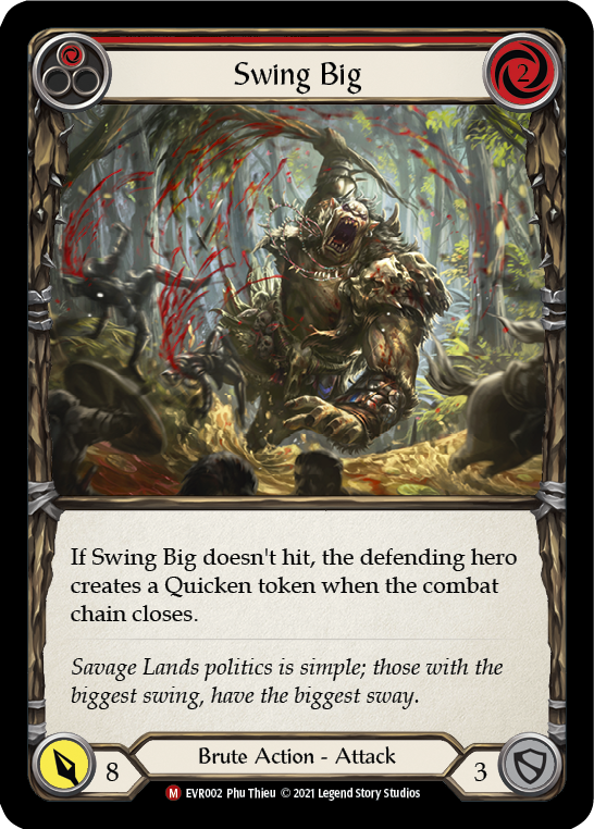 Swing Big [EVR002] (Everfest)  1st Edition Rainbow Foil | L.A. Mood Comics and Games
