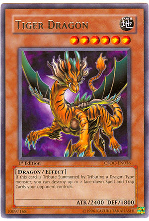 Tiger Dragon [CSOC-EN036] Rare | L.A. Mood Comics and Games