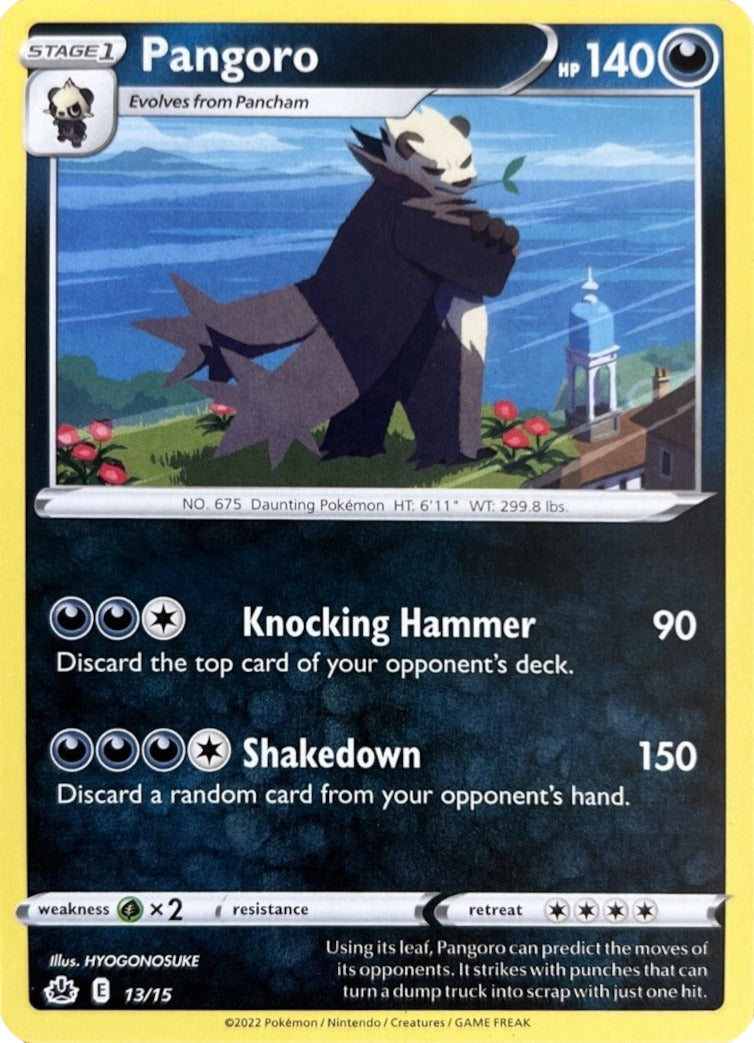 Pangoro (13/15) [McDonald's Promos: Match Battle] | L.A. Mood Comics and Games