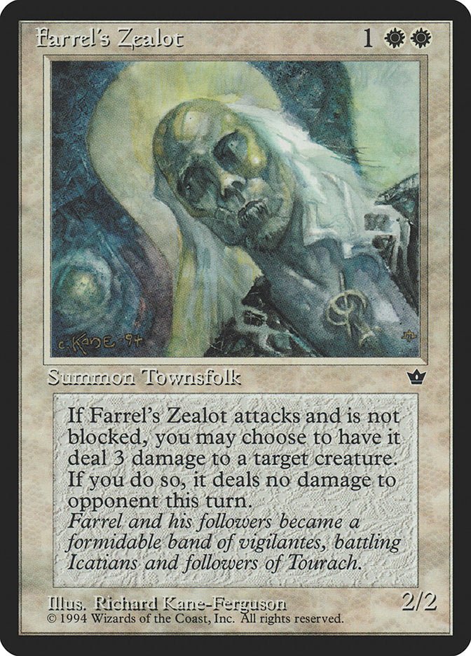Farrel's Zealot (Richard Kane Ferguson) [Fallen Empires] | L.A. Mood Comics and Games