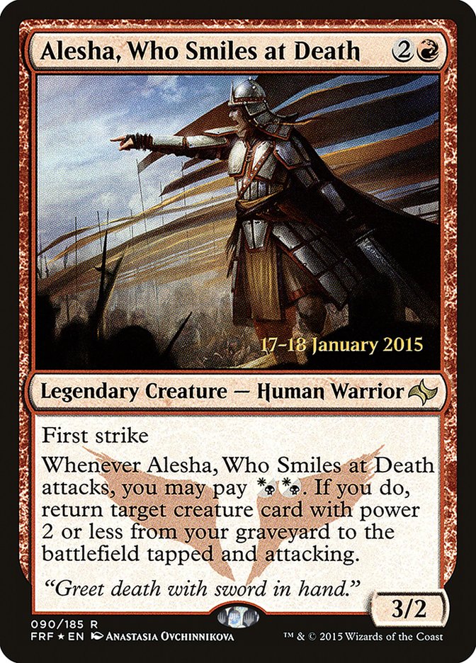 Alesha, Who Smiles at Death [Fate Reforged Prerelease Promos] | L.A. Mood Comics and Games