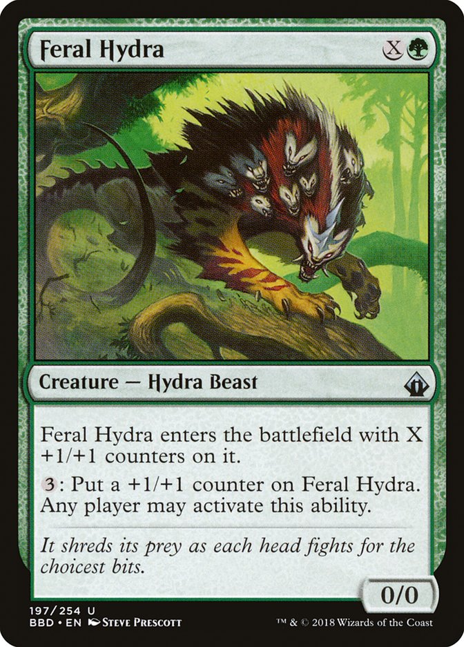 Feral Hydra [Battlebond] | L.A. Mood Comics and Games