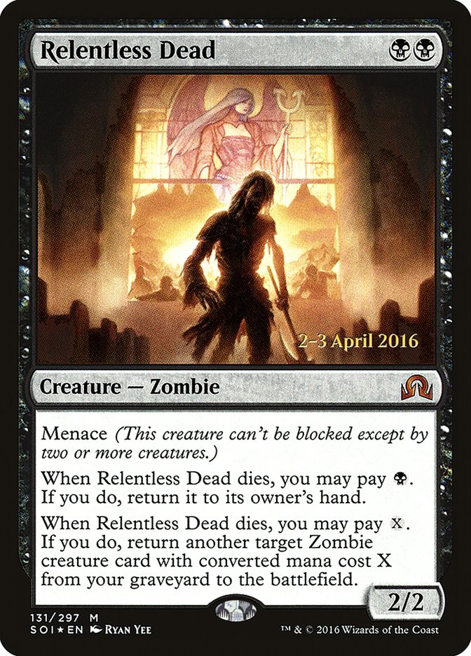 Relentless Dead [Shadows over Innistrad Prerelease Promos] | L.A. Mood Comics and Games