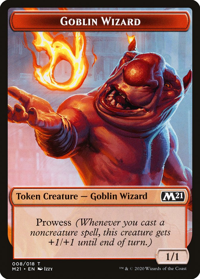 Goblin Wizard Token [Core Set 2021 Tokens] | L.A. Mood Comics and Games