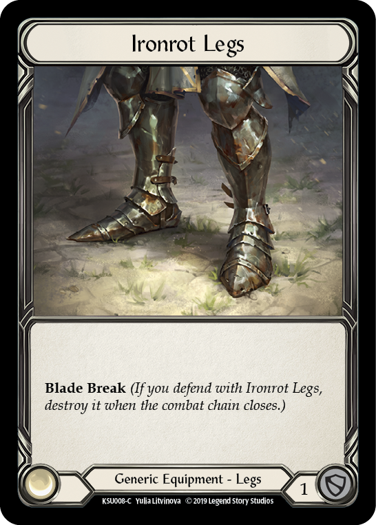 Ironrot Legs [KSU008-C] (Katsu Hero Deck)  1st Edition Normal | L.A. Mood Comics and Games